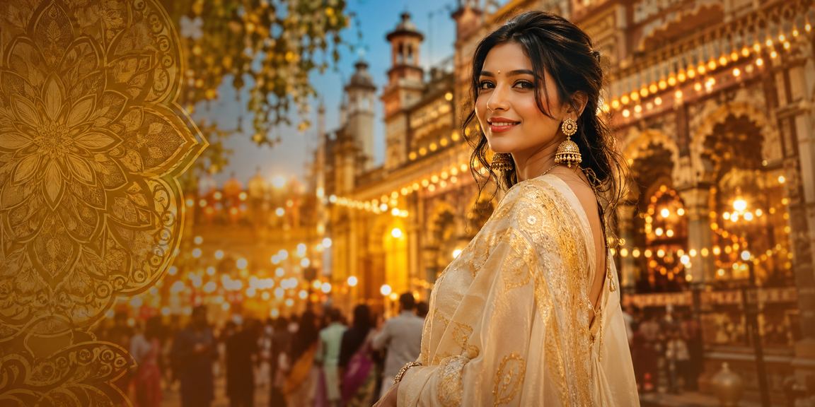 নারায়ণগঞ্জে শাড়ি পরা বাংলাদেশি নারী মোবাইলে like4like ক্যাসিনো অ্যাপ ব্যবহার করছেন